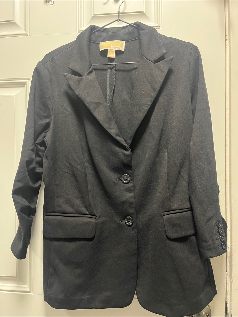 MICHAEL Michael Kors Black Single-Breasted Blazer